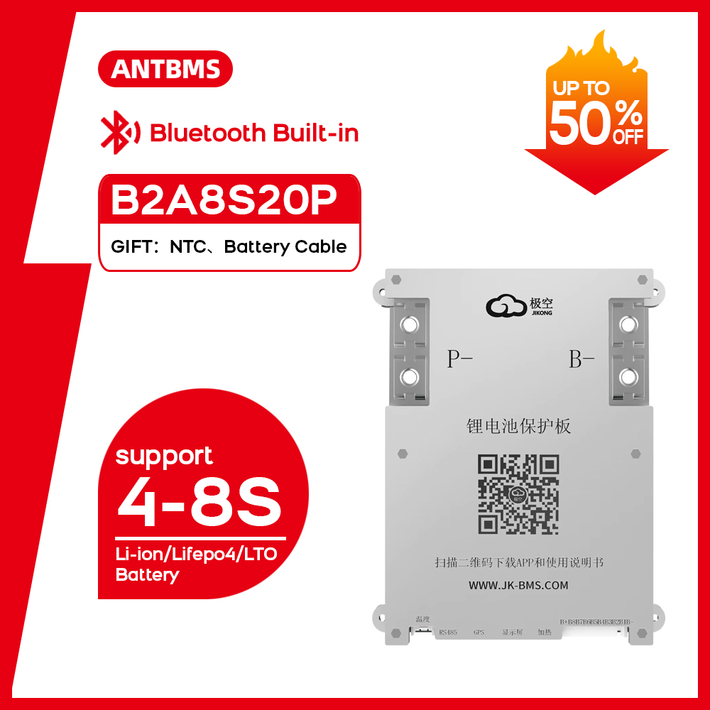 Smart Bms - JK JIKONG B2A8S20P Smart Active BMS
