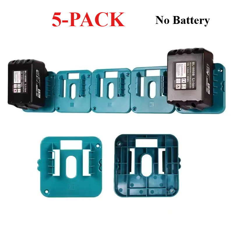 Energy Storage Rack - 5PCS Battery Holder for Makita 18V