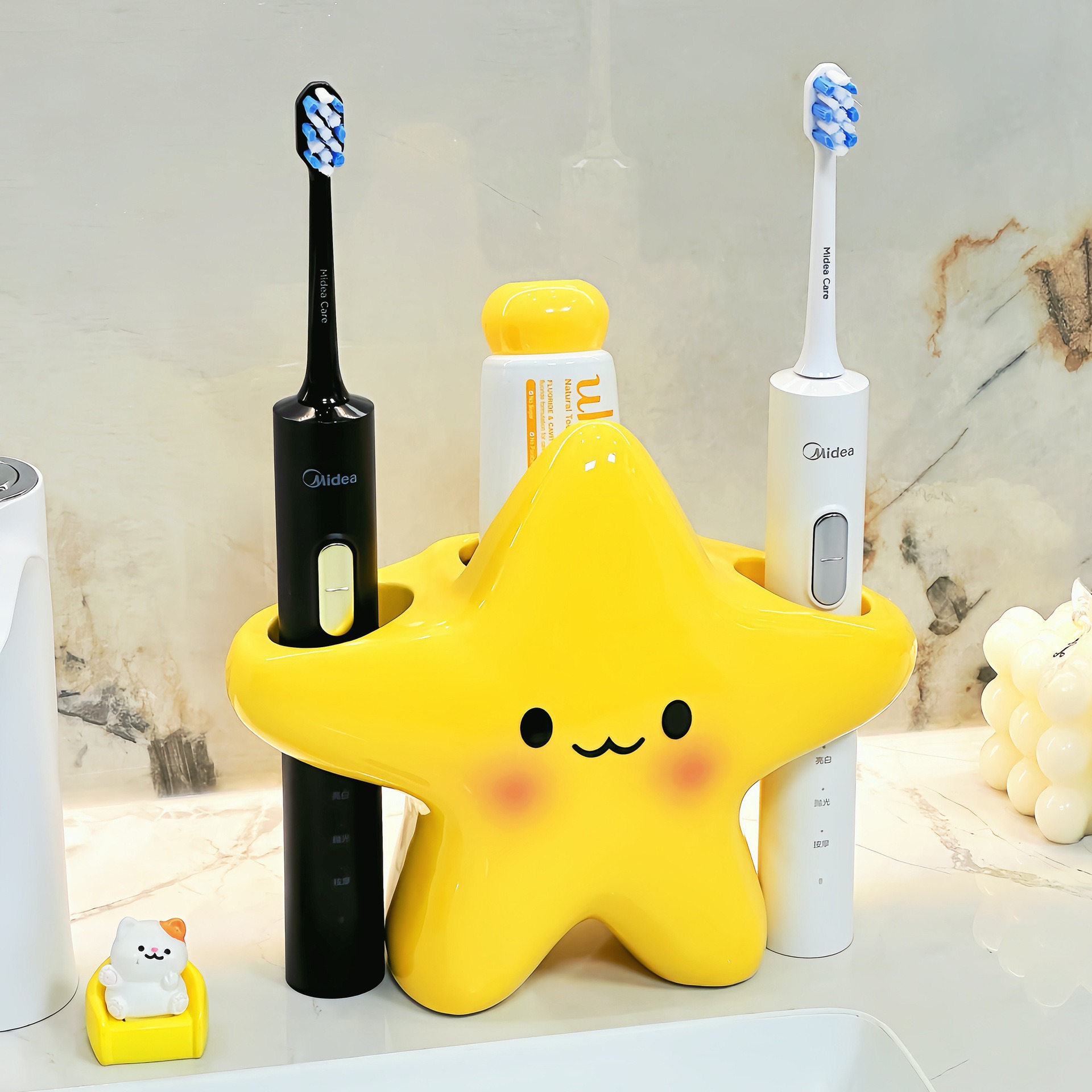 Energy Storage Rack - Cartoon Star Electric Toothbrush Rack for