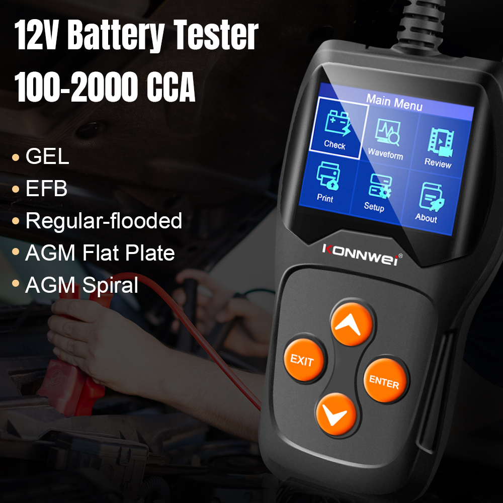 KONNWEI KW600 Professional Car - огляд і ціна Battery Monitor Coulometer
