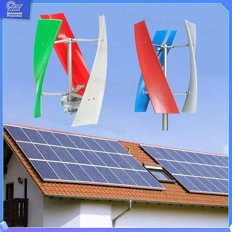 5KW Hybrid Solar Wind Turbine  - огляд і ціна Renewable Energy Generation