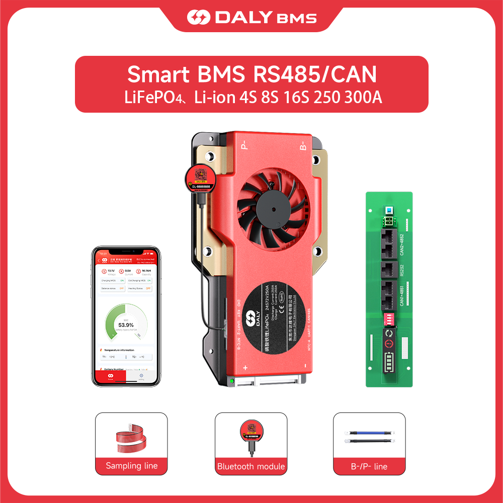 Daly Smart BMS 4S Lifepo4 12V  - огляд і ціна Smart Bms
