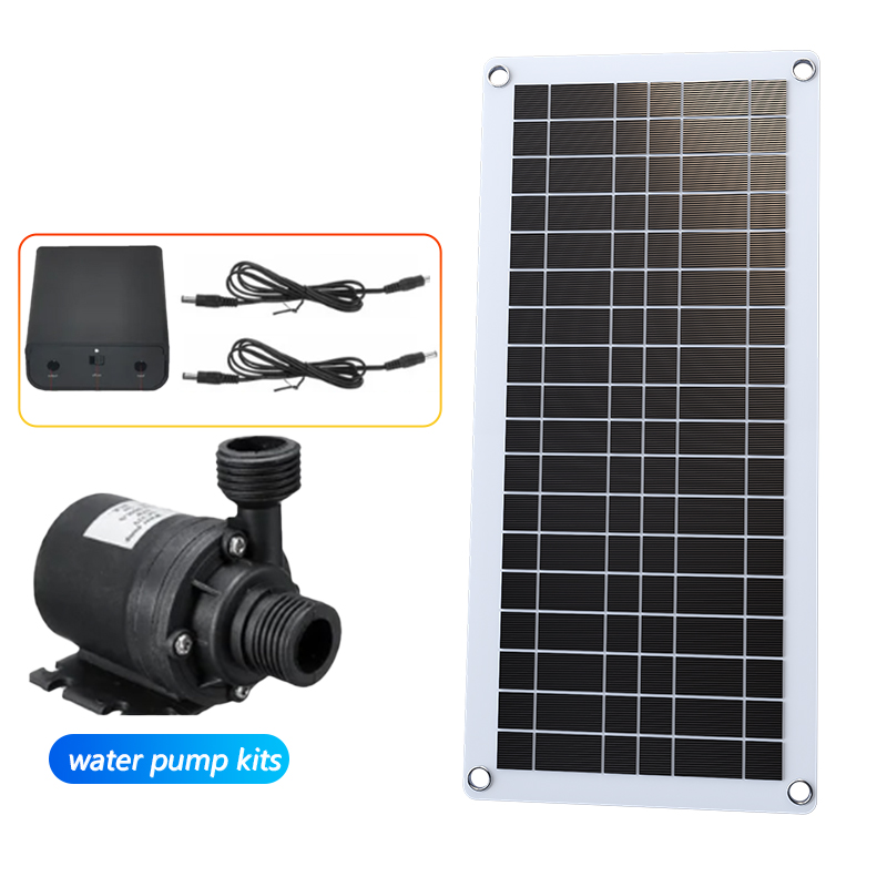 500W Professional Solar Water  - огляд і ціна Solar Pool Pump Kit