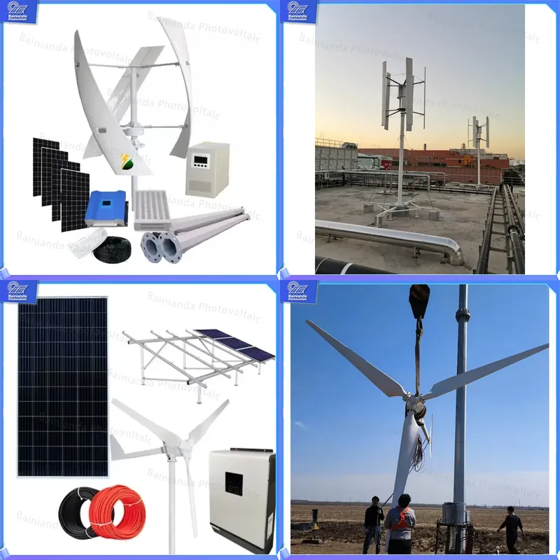 3KW 5KW 10KW Hybrid Wind Solar - огляд і ціна Renewable Energy Grid
