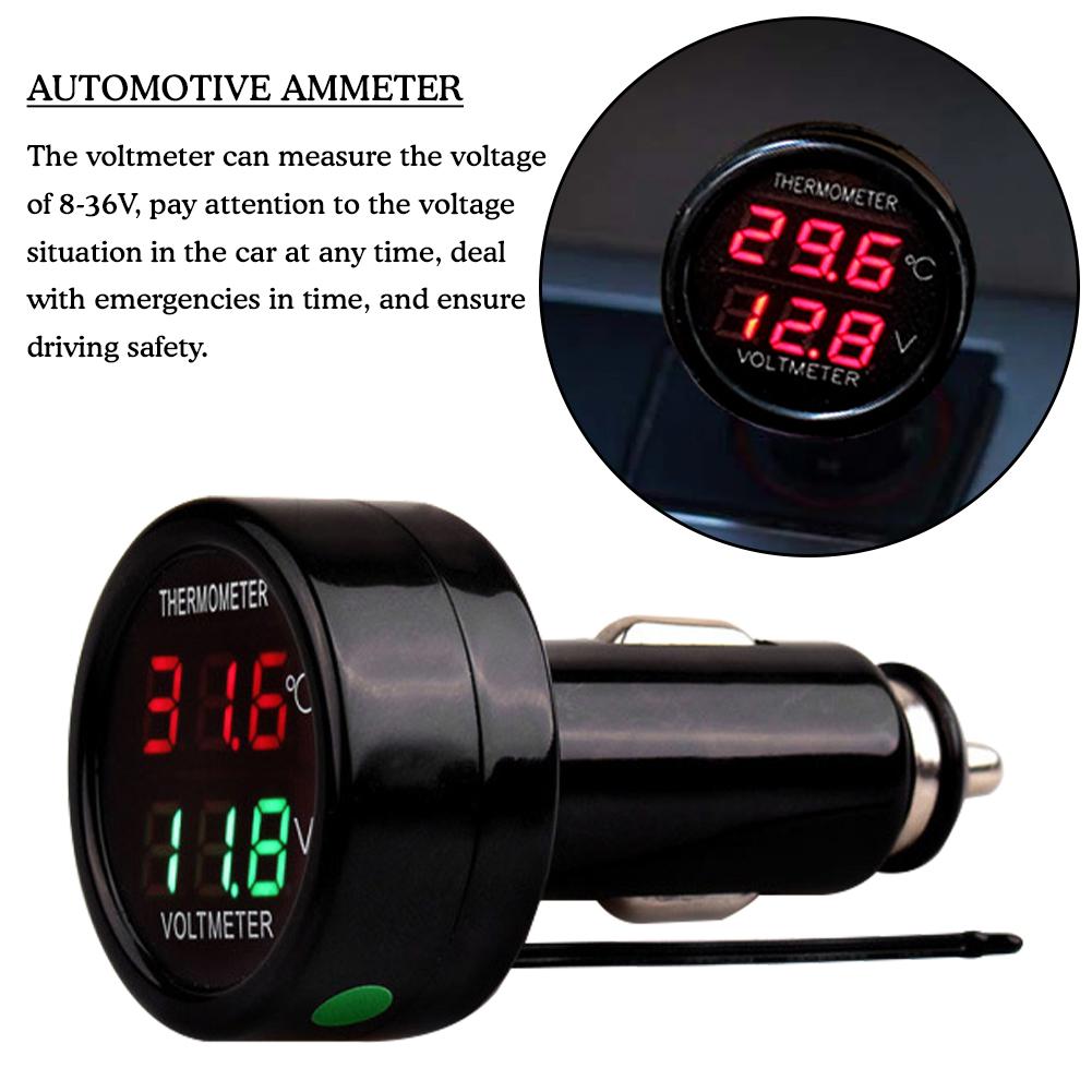12V 24V Digital DC Voltage Car - огляд і ціна Battery Monitor Coulometer