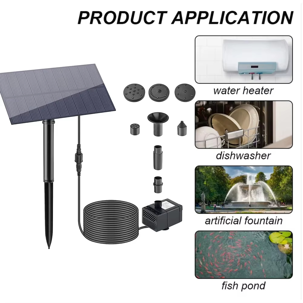 Mini 5W 5V Solar Fountain Pump - огляд і ціна Solar Pool Pump Kit