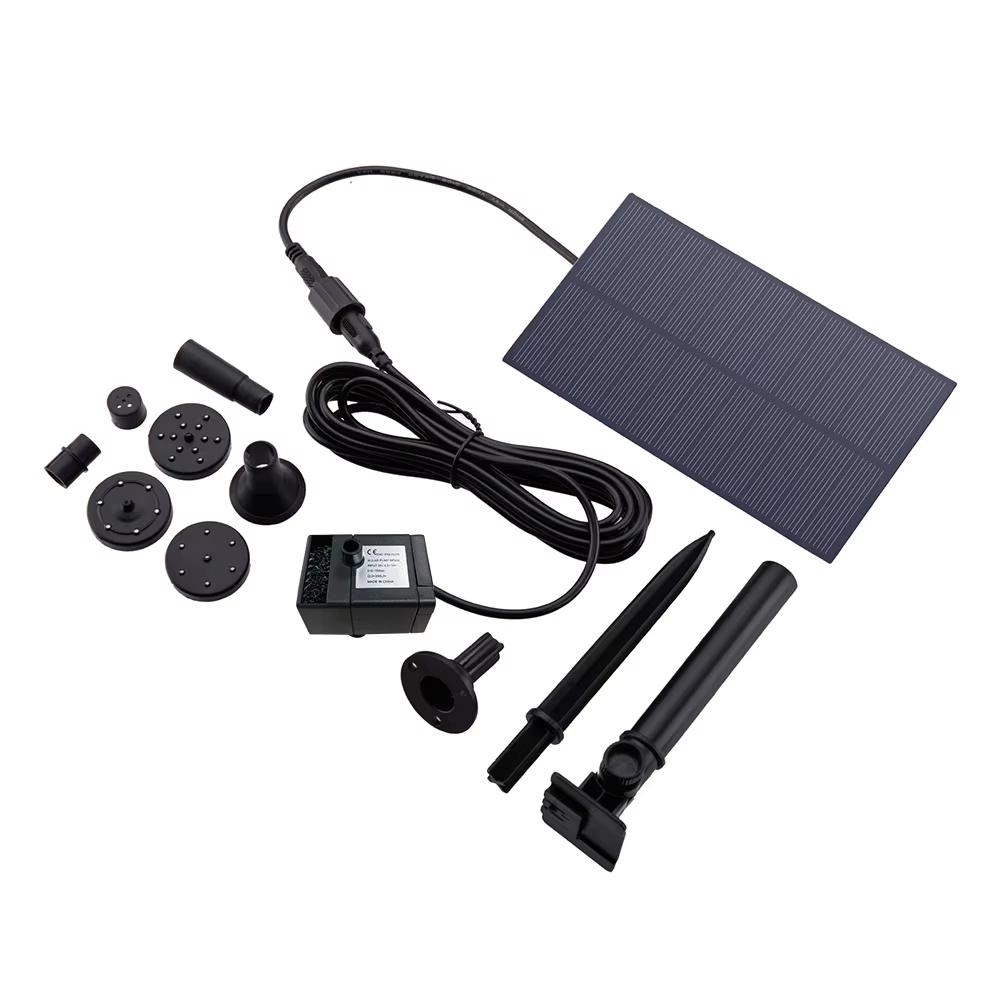 Mini 5W 5V Solar Fountain Pump - огляд і ціна Solar Pool Pump Kit