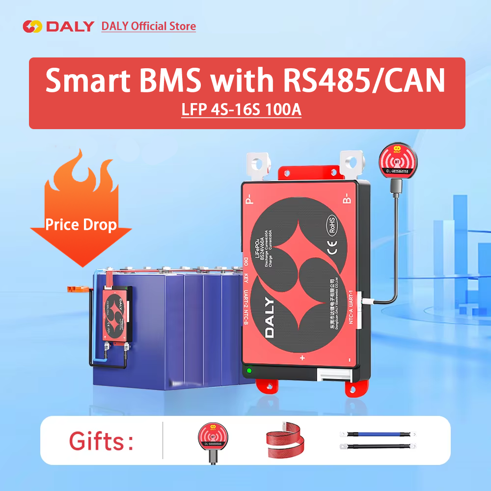 Daly Smart BMS 4S Lifepo4 12V  - огляд і ціна Smart Bms