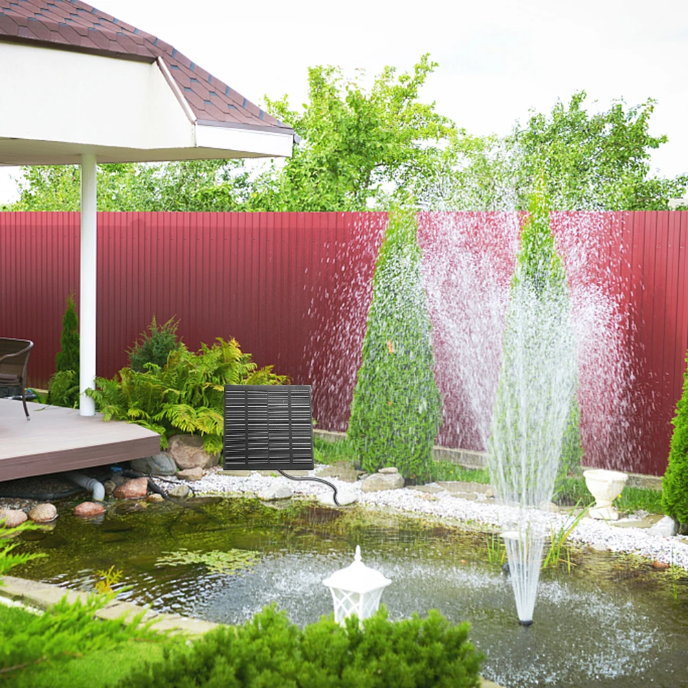 Solar Water Pump Fountain Pump - огляд і ціна Solar Pool Pump Kit