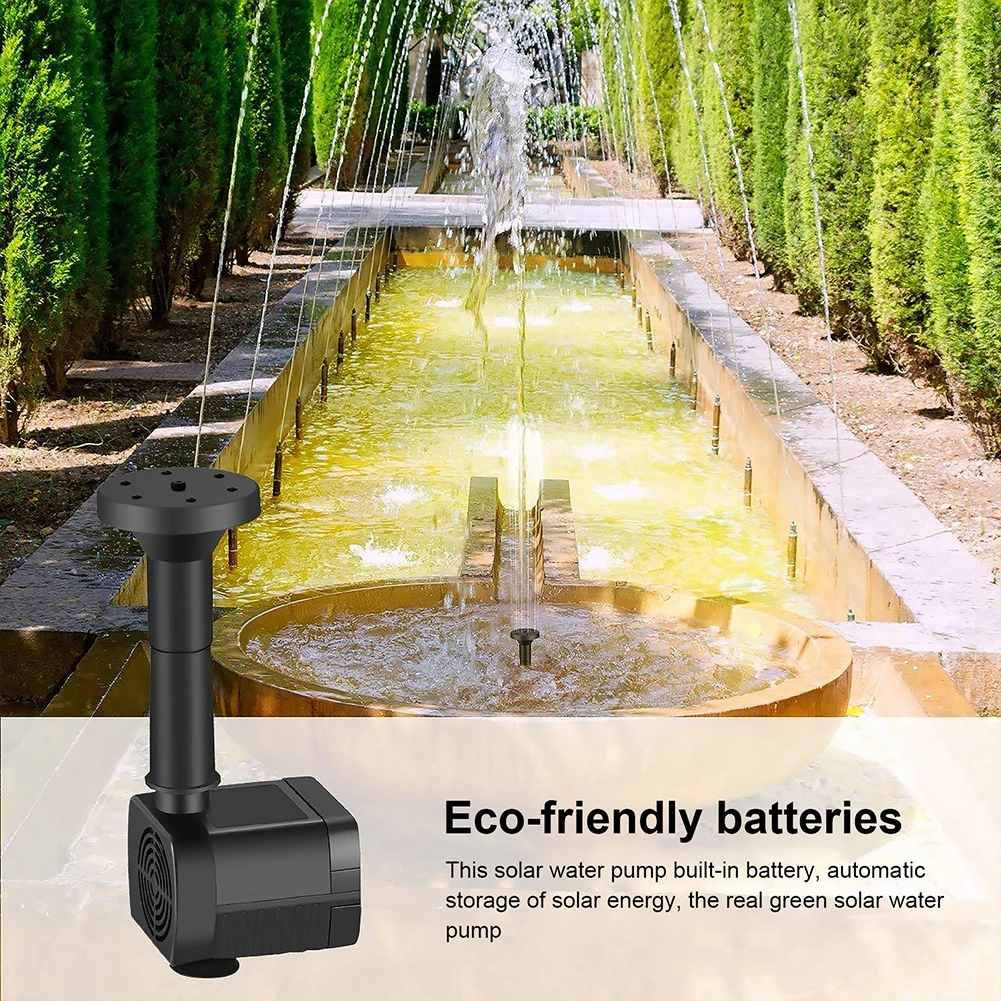 Solar Water Pump Fountain Pump - огляд і ціна Solar Pool Pump Kit