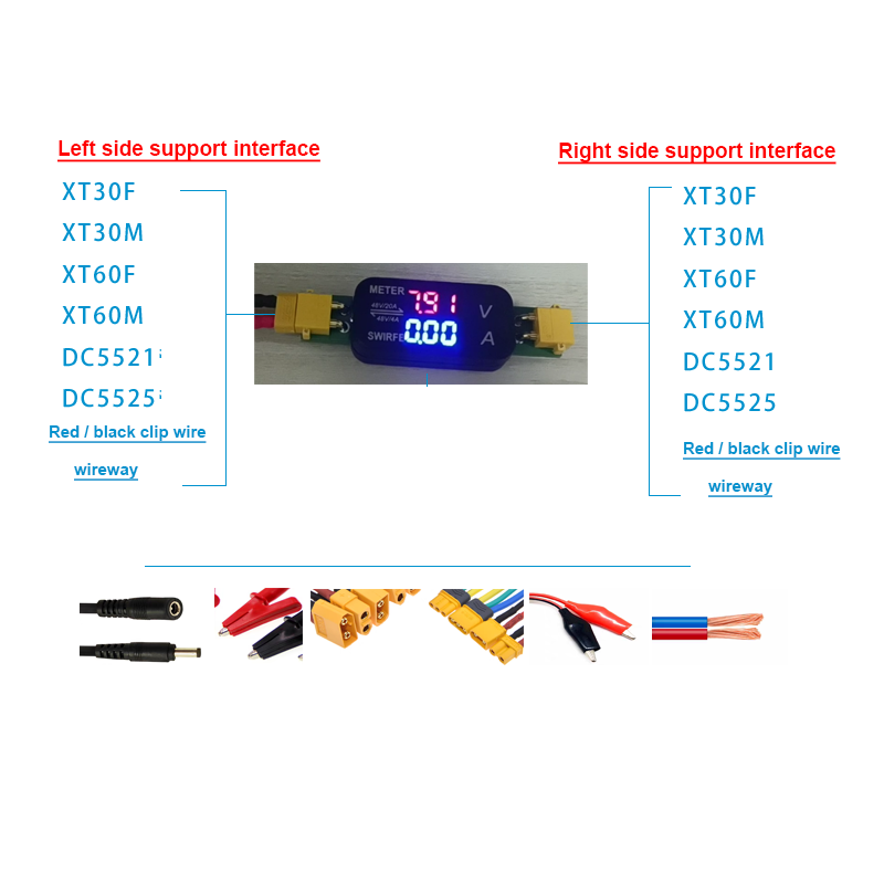 XT30 DC Bidirectional Voltmete - огляд і ціна Battery Monitor Coulometer