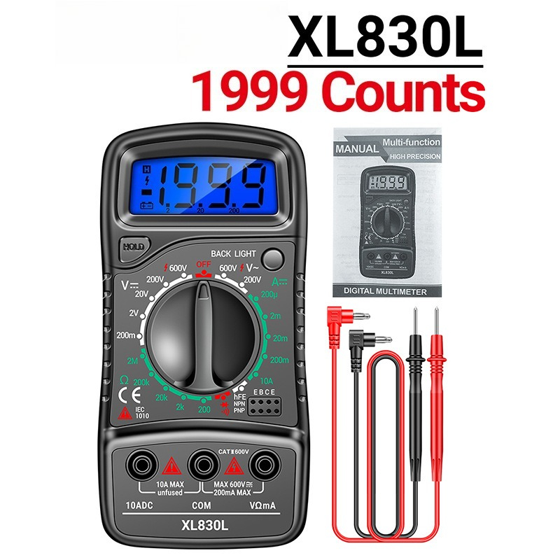 ANENG XL830L Digital Multimete - огляд і ціна Battery Monitor Coulometer