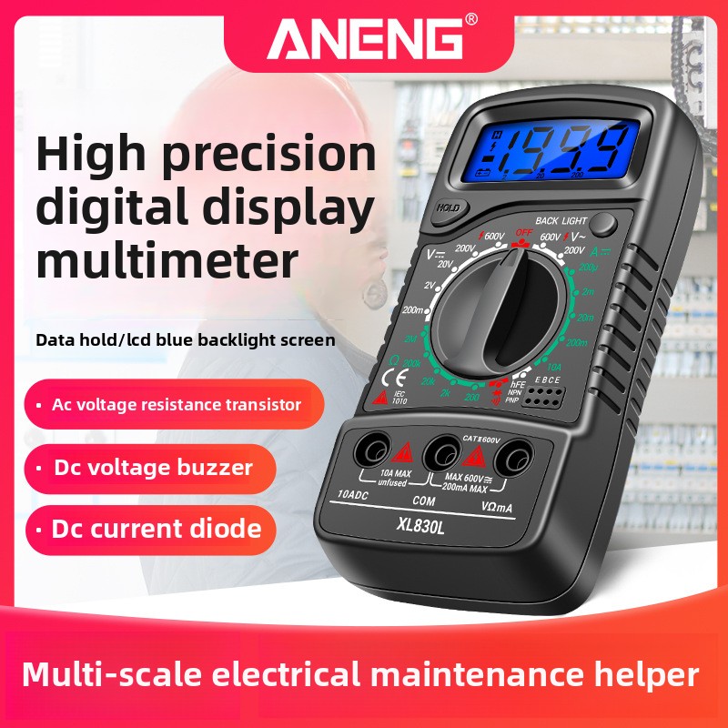 ANENG XL830L Digital Multimete - огляд і ціна Battery Monitor Coulometer