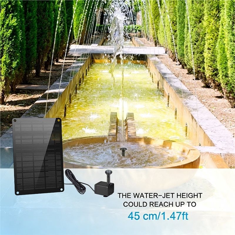 RMWIN-For Garden Pool Pond Fou - огляд і ціна Solar Pool Pump Kit