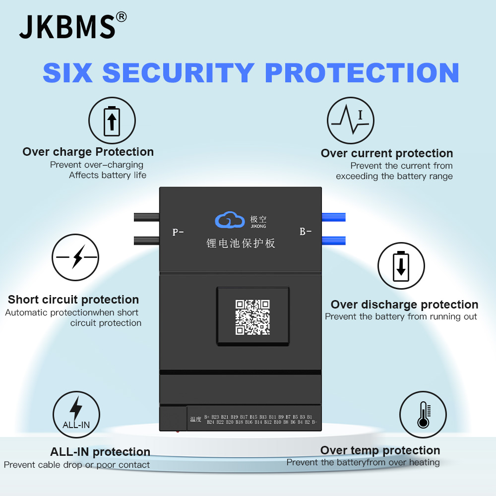 JKBMS 12S 13S 14S 15S 16S 17S  - огляд і ціна Smart Bms