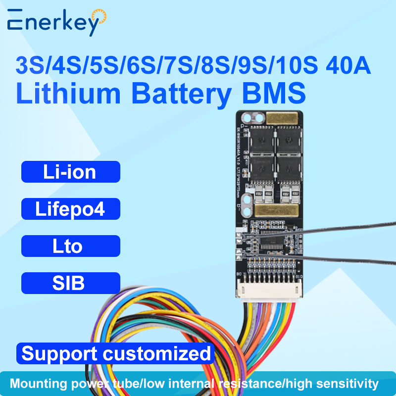 Enerkey BMS 3S 4S 5S 6S 7S 8S  - огляд і ціна Smart Bms