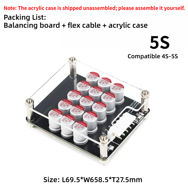 1pcs 5A 4S  Active Equalizer B - огляд і ціна Smart Bms