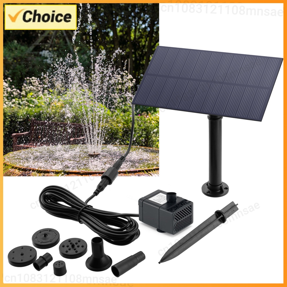 5W 1.5V Solar Water Pump Garde - огляд і ціна Solar Pool Pump Kit