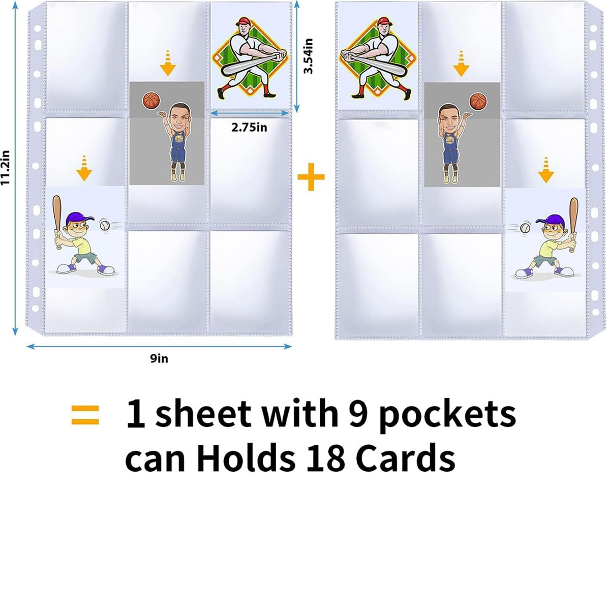 50 Pack 9 Pocket Card Sleeves  - огляд і ціна Energy Storage Rack