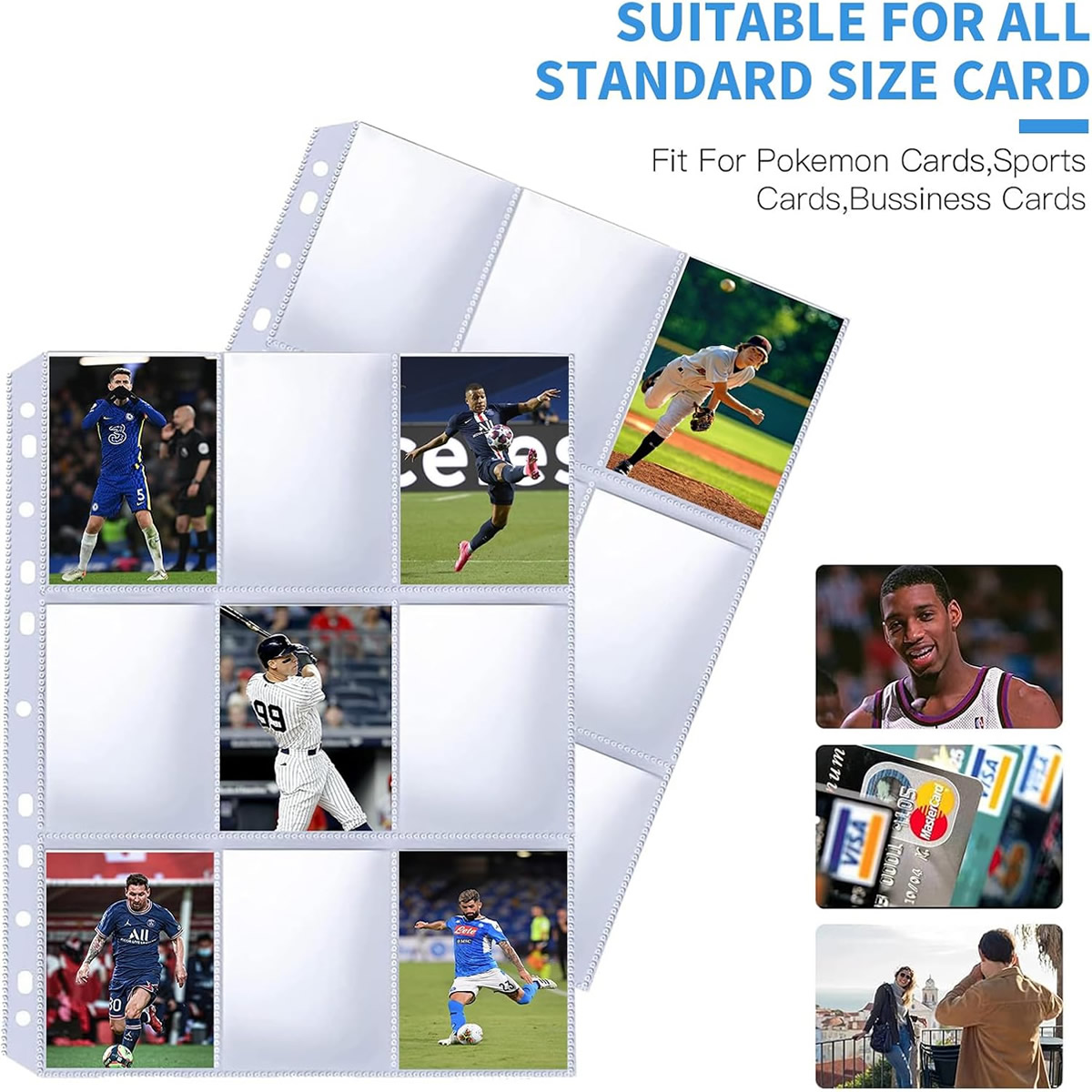 50 Pack 9 Pocket Card Sleeves  - огляд і ціна Energy Storage Rack