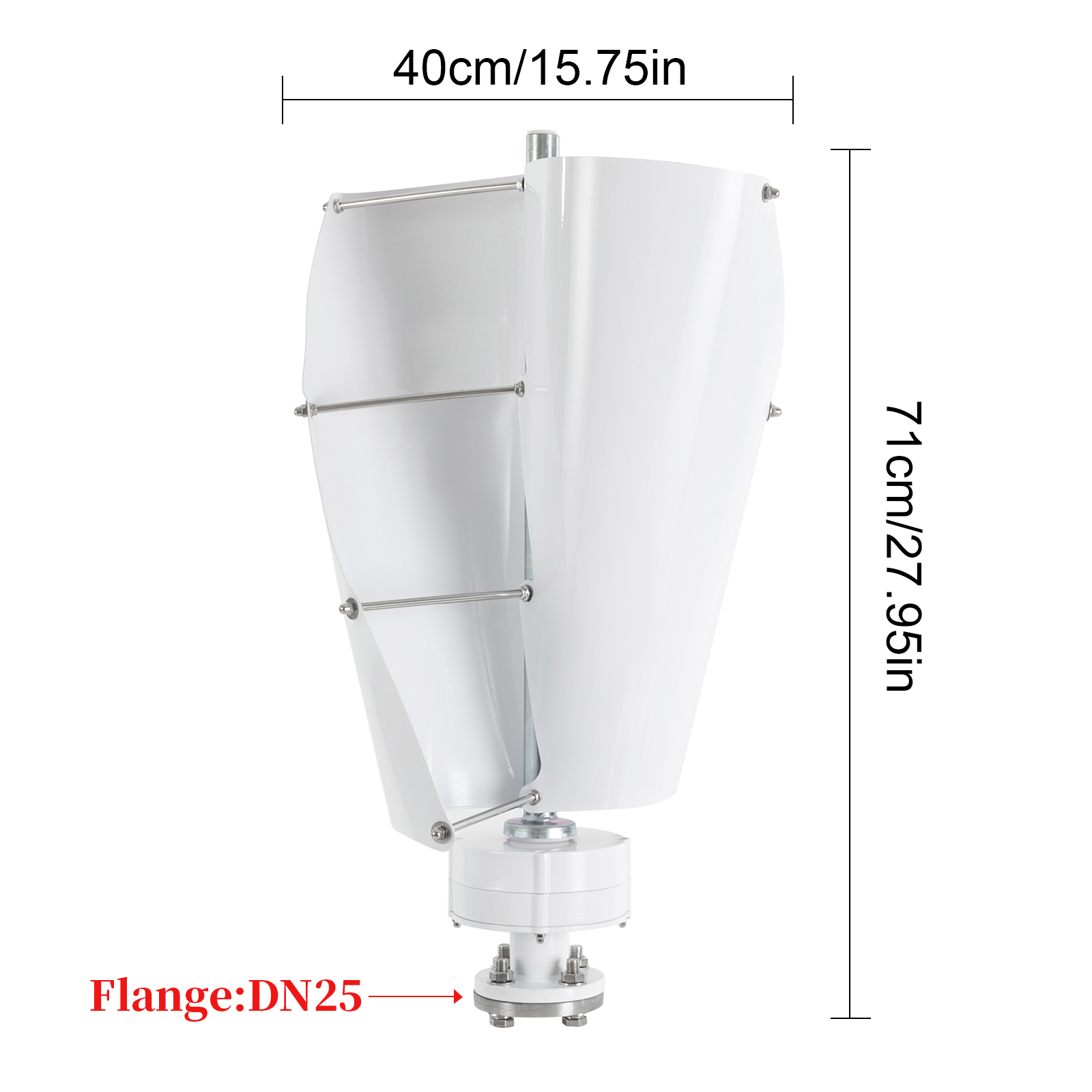 Vertical Axis Wind Turbine Gen - огляд і ціна Renewable Energy Generation