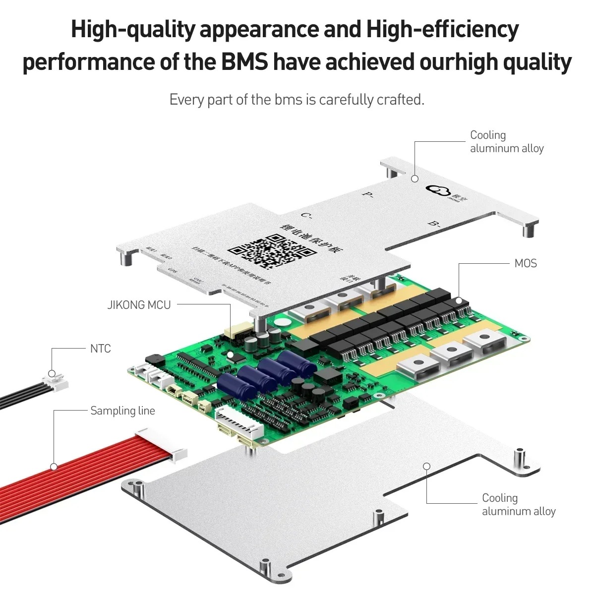 JK JIKONG Smart Active BMS BD4 - огляд і ціна Smart Bms